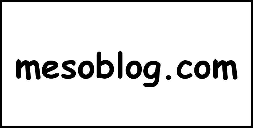 mesoblog.com