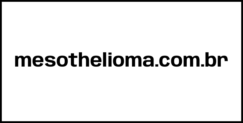 mesothelioma.com.br