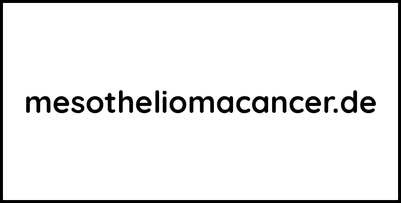 mesotheliomacancer.de