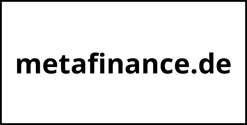 metafinance.de