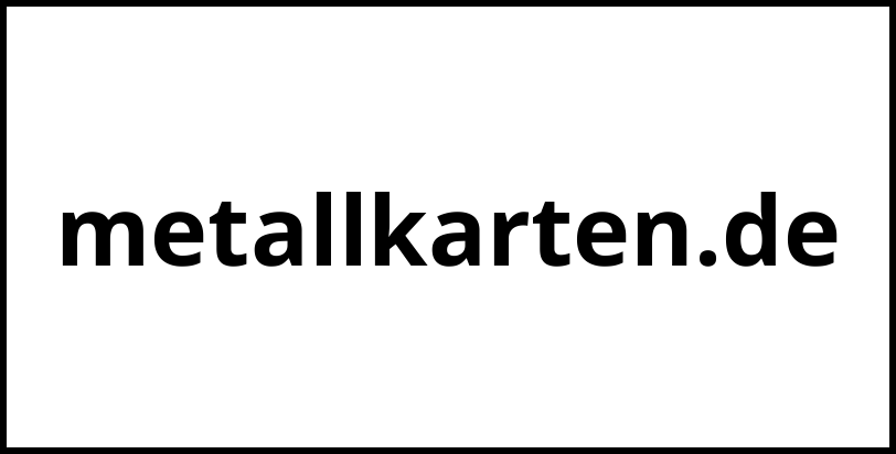 metallkarten.de
