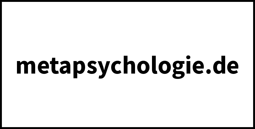 metapsychologie.de