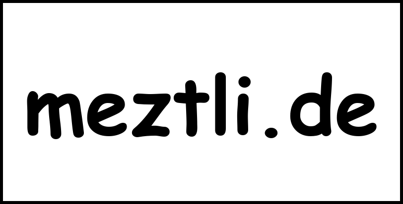 meztli.de