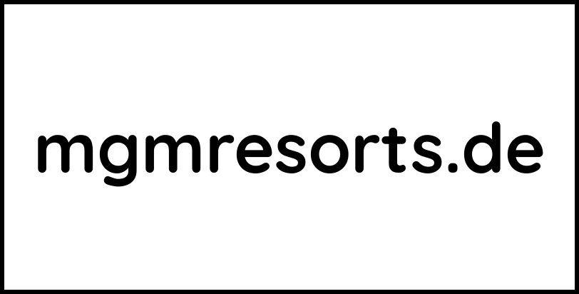 mgmresorts.de