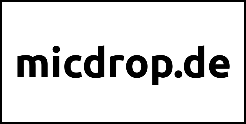 micdrop.de
