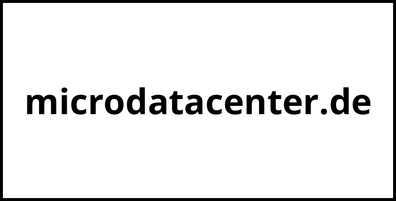 microdatacenter.de