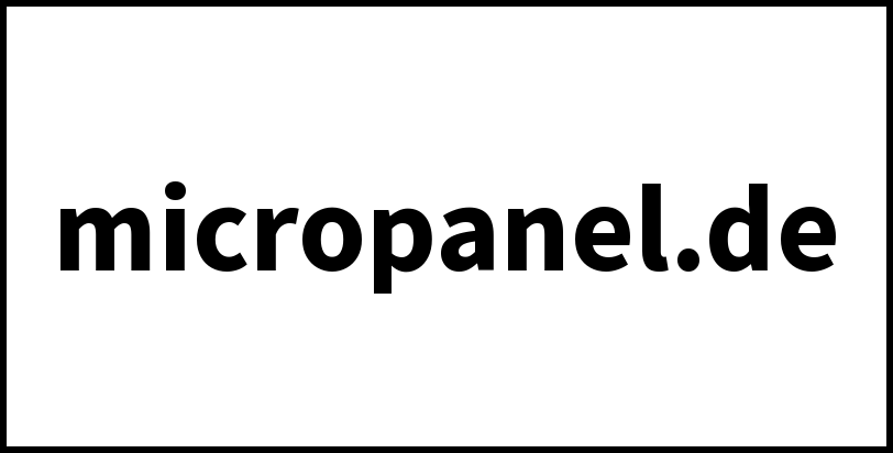 micropanel.de