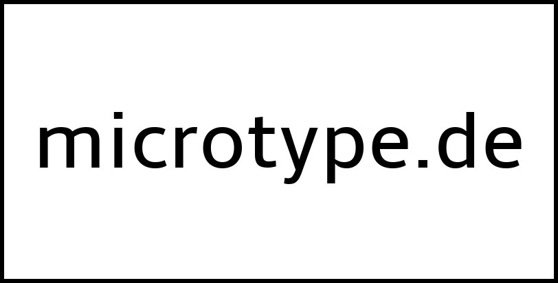 microtype.de