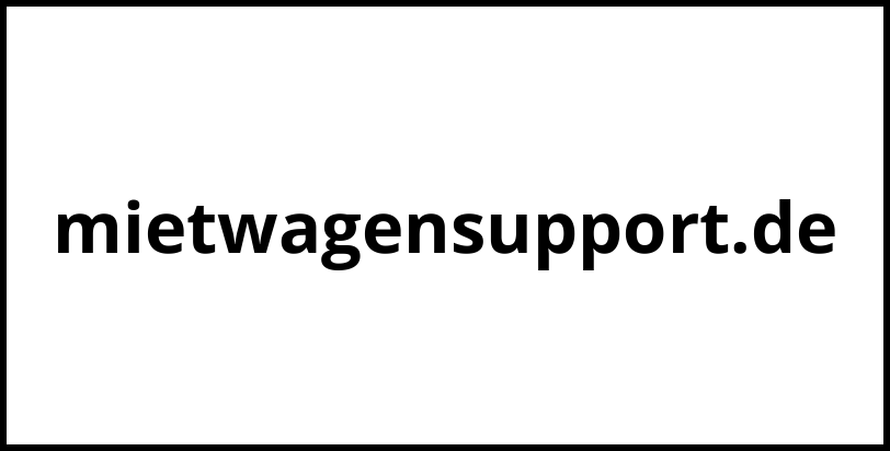 mietwagensupport.de
