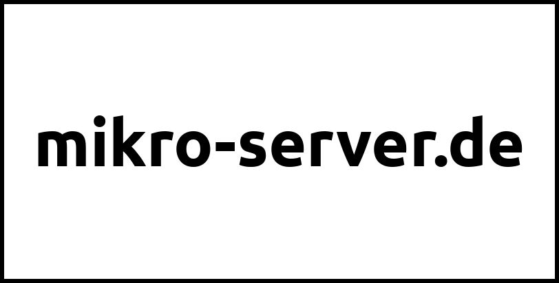 mikro-server.de