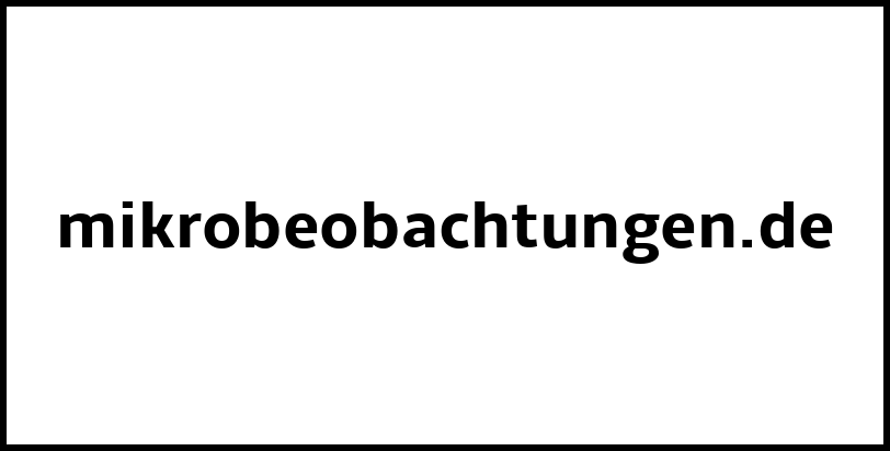 mikrobeobachtungen.de