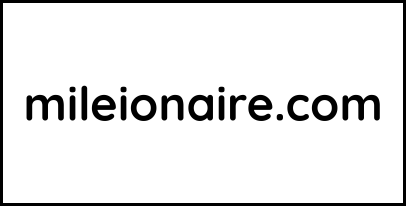 mileionaire.com