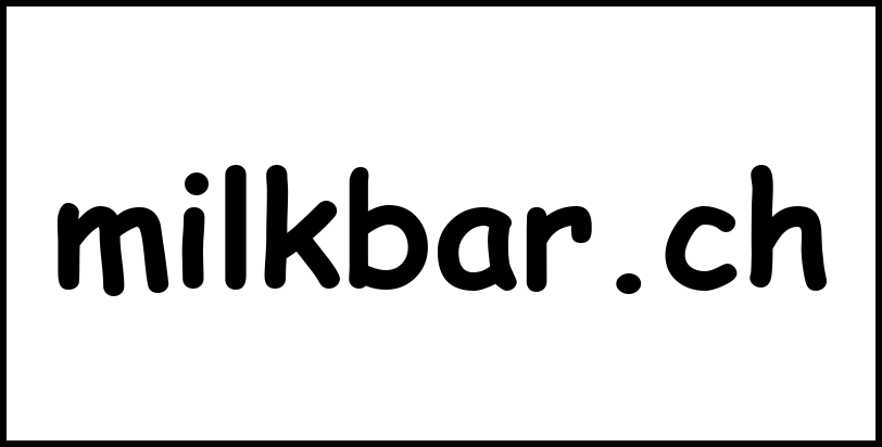 milkbar.ch