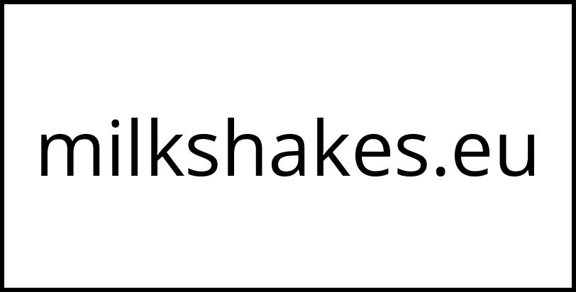 milkshakes.eu