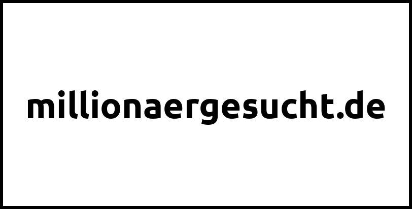 millionaergesucht.de