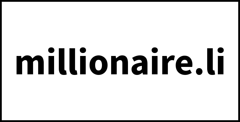 millionaire.li