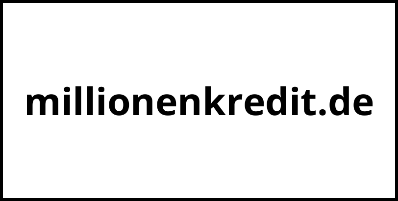 millionenkredit.de