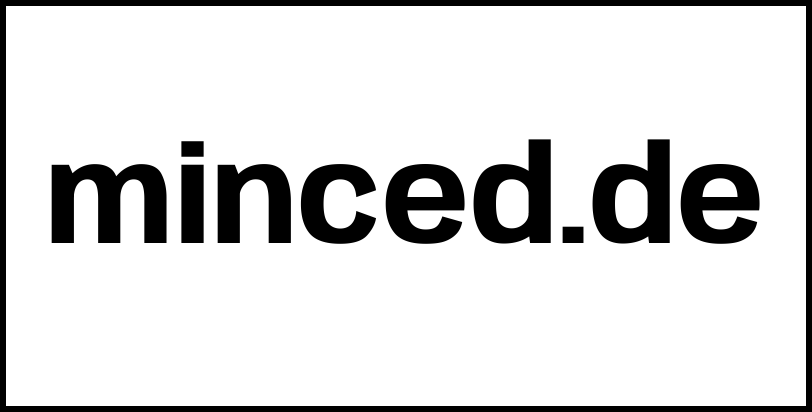 minced.de