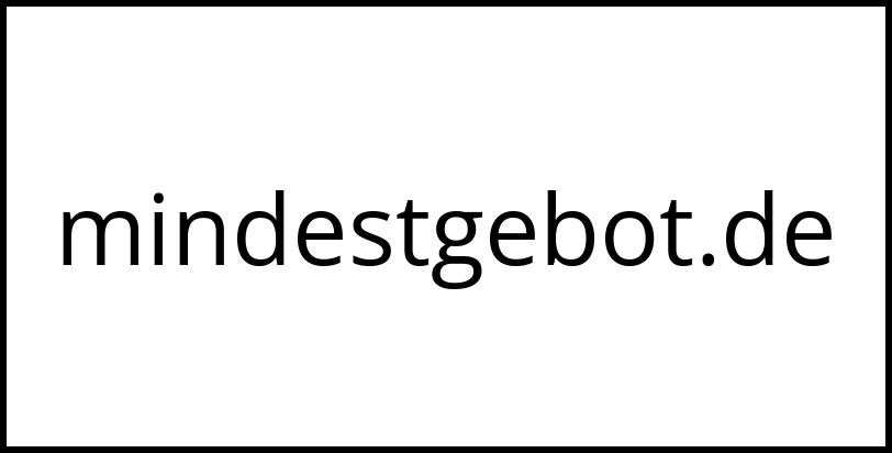mindestgebot.de