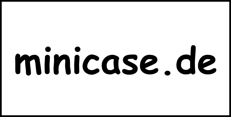 minicase.de