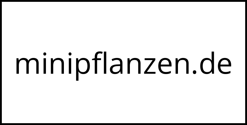 minipflanzen.de