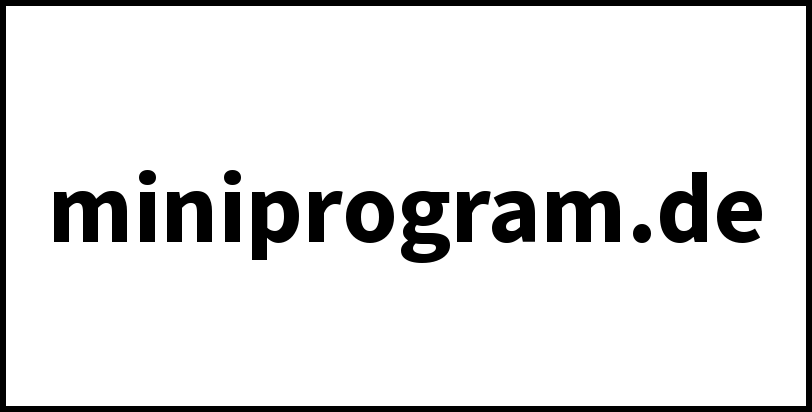 miniprogram.de