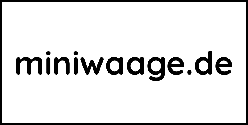 miniwaage.de