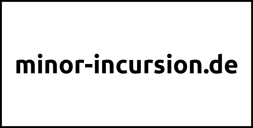 minor-incursion.de