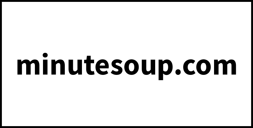 minutesoup.com