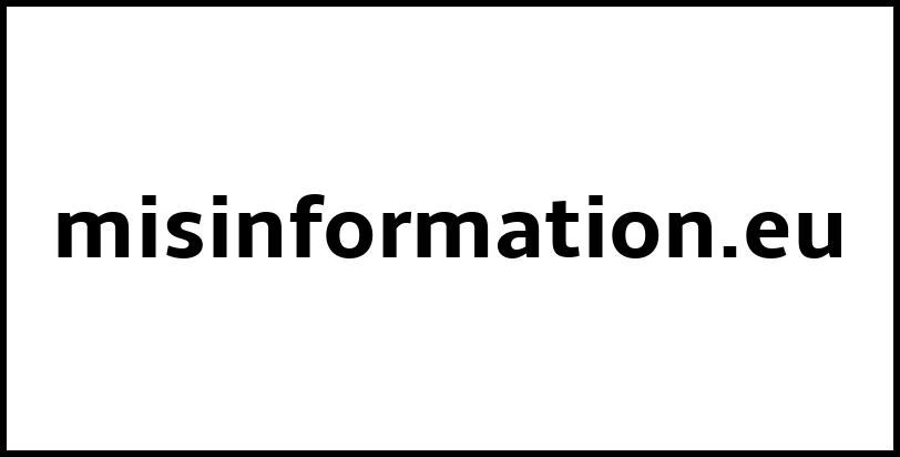 misinformation.eu