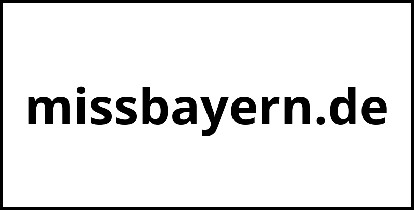 missbayern.de