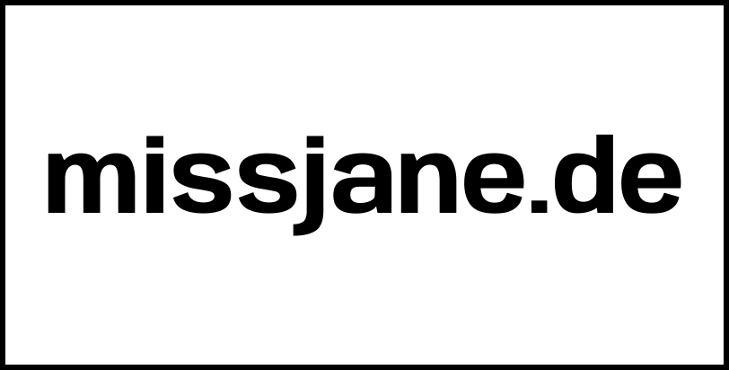 missjane.de