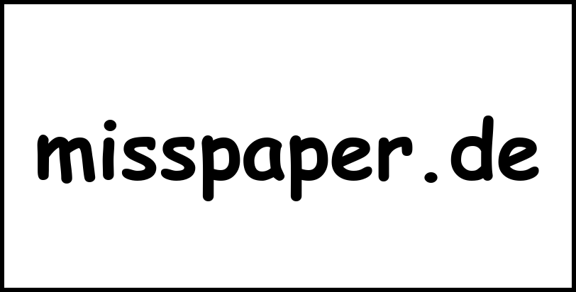 misspaper.de