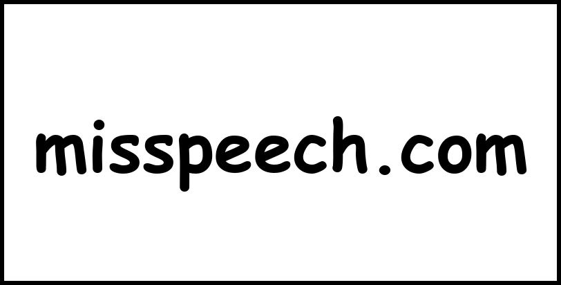 misspeech.com