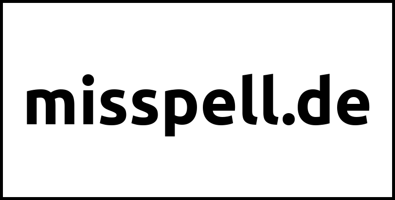 misspell.de