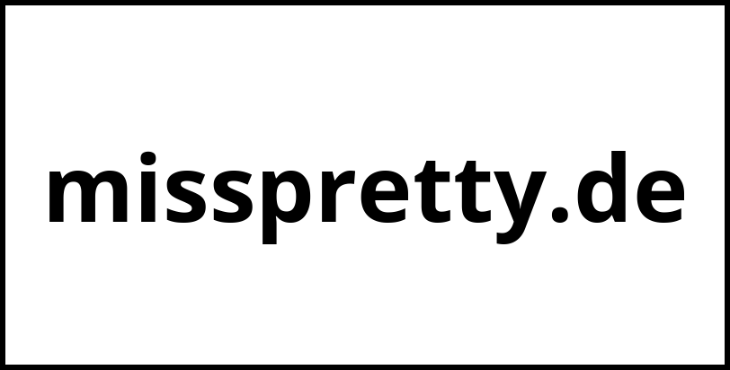 misspretty.de