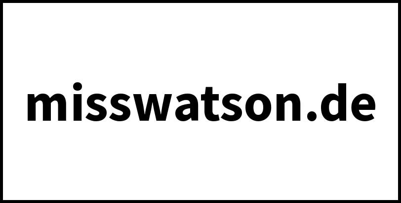 misswatson.de