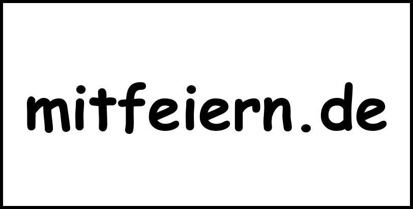 mitfeiern.de