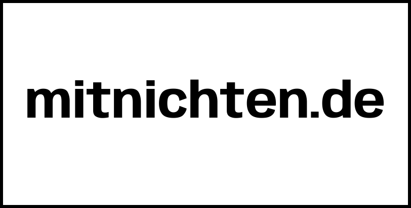 mitnichten.de