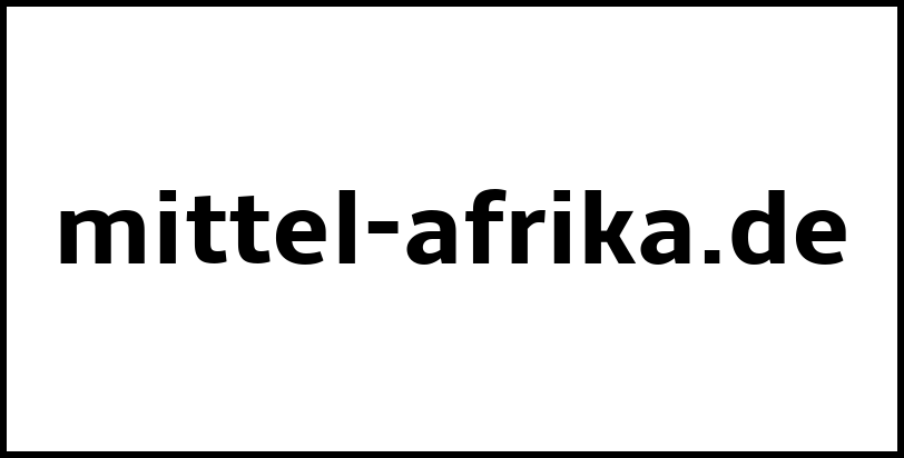 mittel-afrika.de