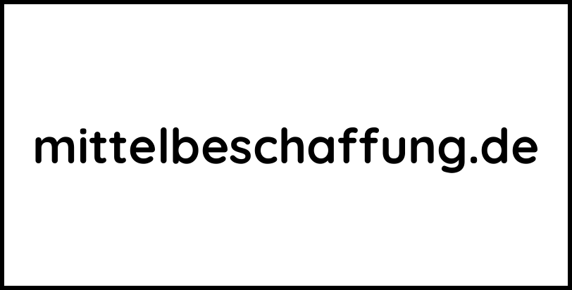 mittelbeschaffung.de