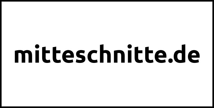 mitteschnitte.de