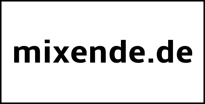 mixende.de
