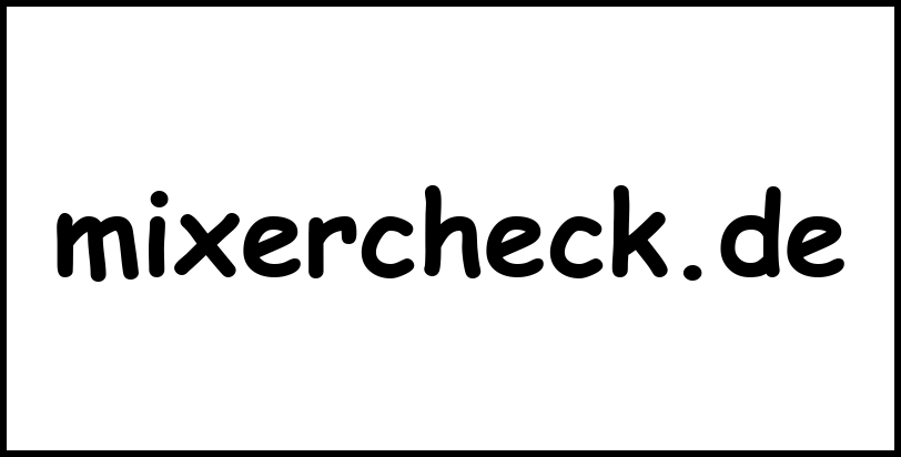 mixercheck.de