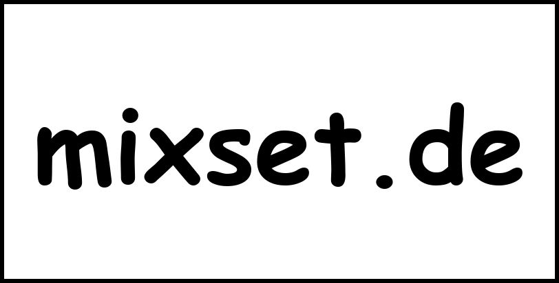 mixset.de