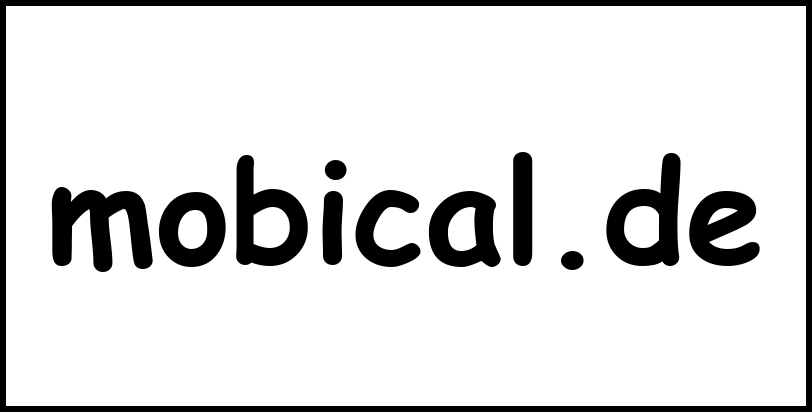 mobical.de