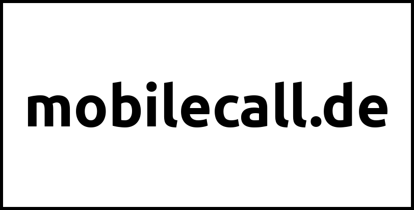 mobilecall.de