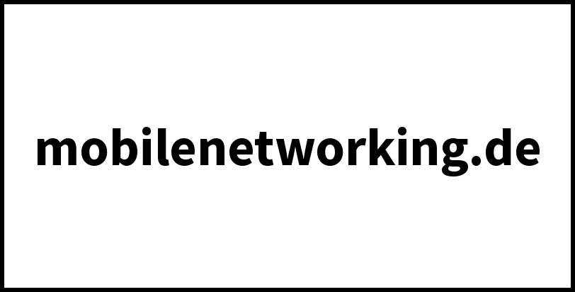 mobilenetworking.de