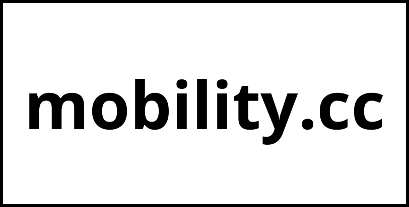 mobility.cc