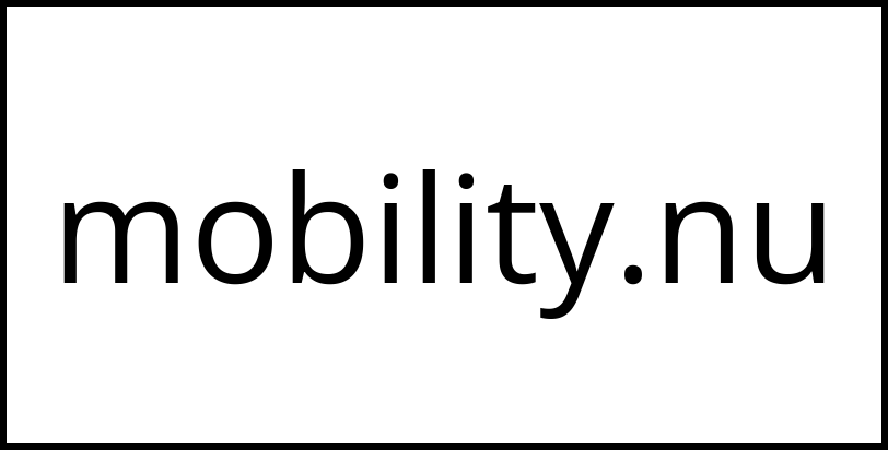 mobility.nu